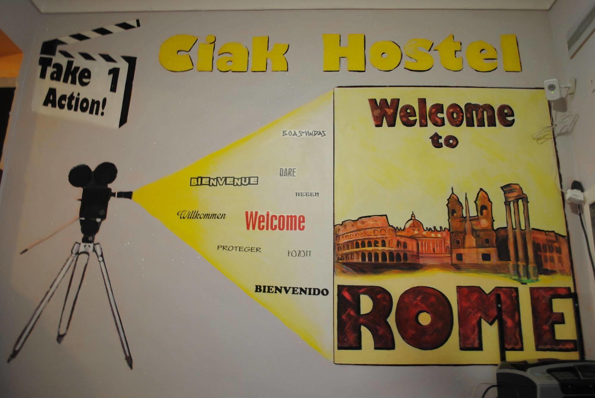 Ciak Hostel Rome Bagian luar foto